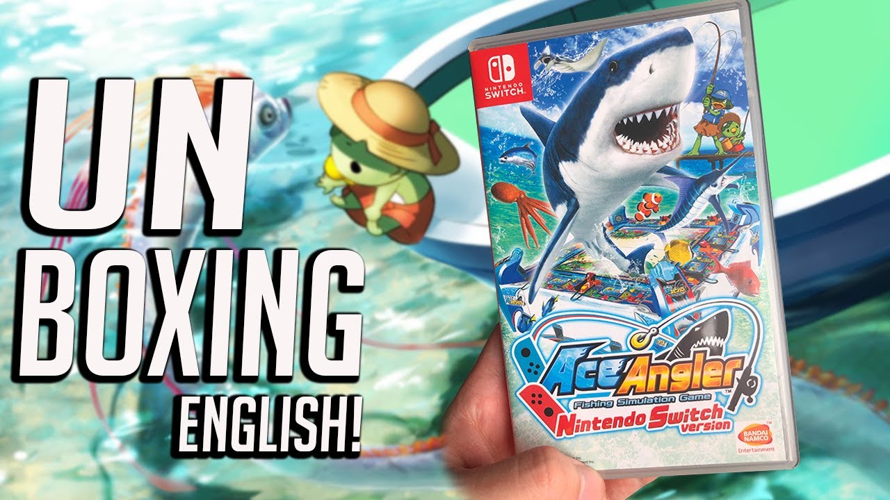 Ace Angler (aka Fishing Spirits) English! Switch Unboxing 