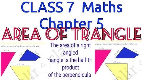 CLASS 7 CHAPTER 5 - AREA OF TRIANGLE - PART 12020-21 | KERALA SYLLABUS | Kite Victers | ONLINECLASS