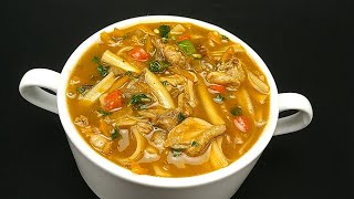 Turkish Chicken Noodle Soup | ঘরে থাকা সাধারন জিনিসেই করুন তৈরি দারুন মজার টার্কিশ চিকেন নুডুলস সুপ