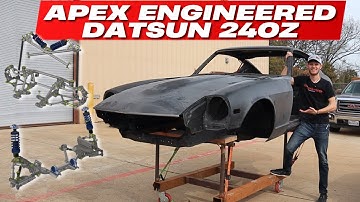 Datsun 240Z Apex Engineered TRACK ATTACK Suspension kit INSTALL!