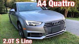 2018 Audi A4 2.0T S Line Review-The Silvercar By Audi Rental