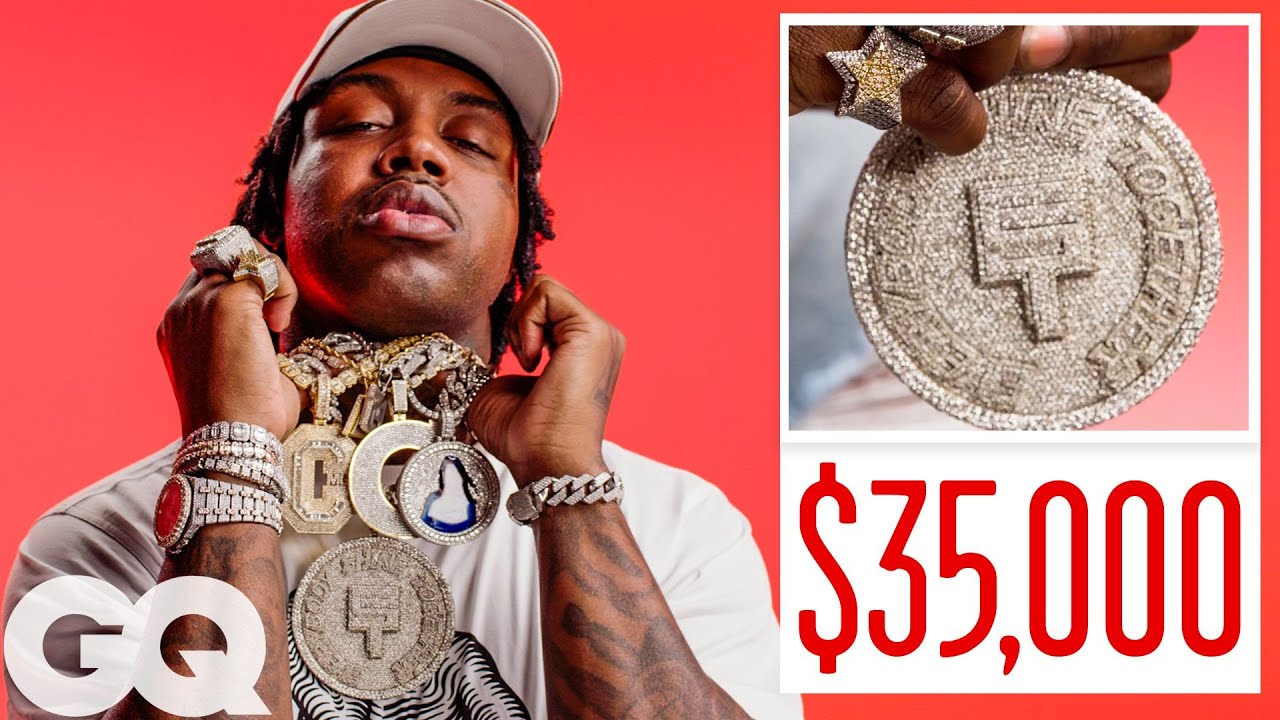 EST Gee Shows Off His Insane Jewelry Collection 