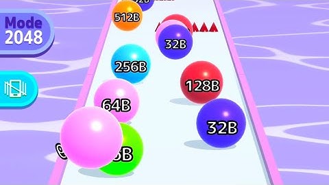 Ball Run 2048 All Levels Gameplay ( Android iOS) Level 135