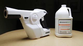 Electrostatic Sprayer + Concrobium Broad Spectrum Disinfectant