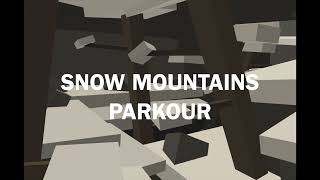 Snow Mountains Parkour ► TORIBASH MOD