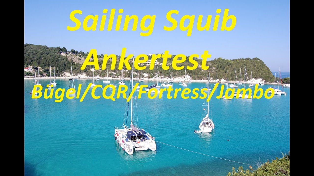 Unser persönlicher Ankertest mit Bügel-, Fortress-, CQR- und Jamboanker