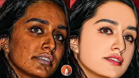 Oily Smooth skin HDR secret tricks 🤫 face smooth editing| photo editing| sketchbook editing