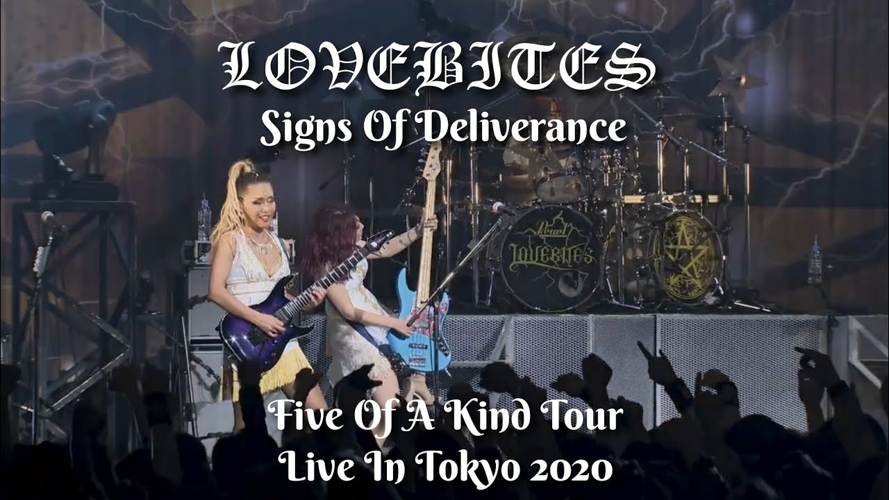 Lovebites Five of a kind – Live in Tokyo 2020. Kind of tour