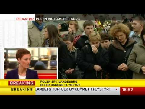 Smolensk-ulykken TV2 News  10. april 2010 - Jens Mørch, polennu.dk