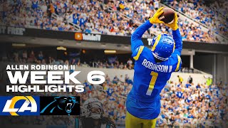 Highlights: Every Catch From Rams WR Allen Robinson II In Week 6 Win vs. Panthers