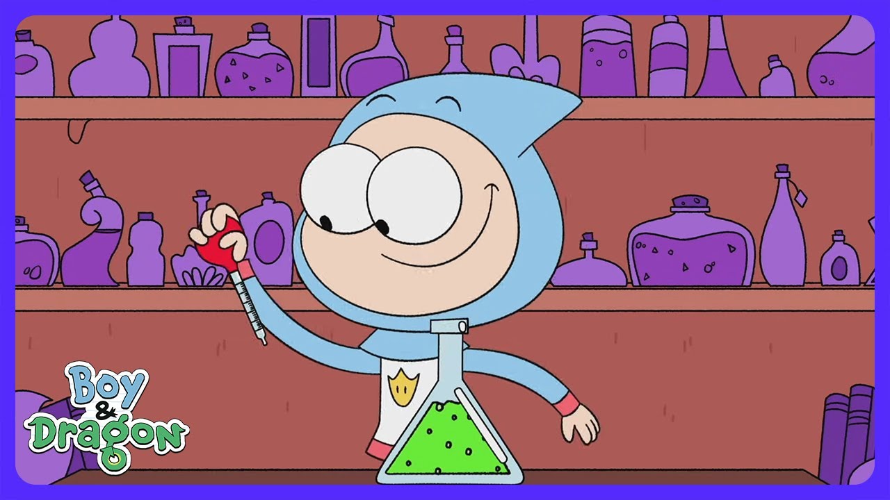 Boy & Dragon - 막대사탕 대작전! | 어린이 만화 | WildBrain 액션 아레나