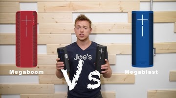 UE Ultimate Ears Megaboom Vs  MegaBlast review Comparison