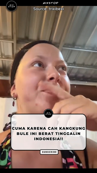 CUMA KARENA CAH KANGKUNG BULE INI BERAT TINGGALIN INDONESIA!! #indonesia #viral #bule #reaksi