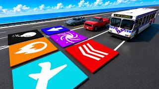 🚀 Crazy Gimmick Pads DESTROY Cars in BeamNG.drive 🔥😱 screenshot 5