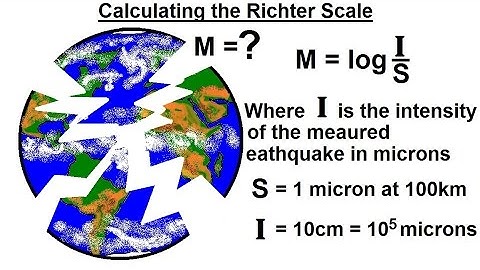PreCalculus - Logarithmic & Exponential Functions (18 of 20) Calculating Magnitude of Earthquakes