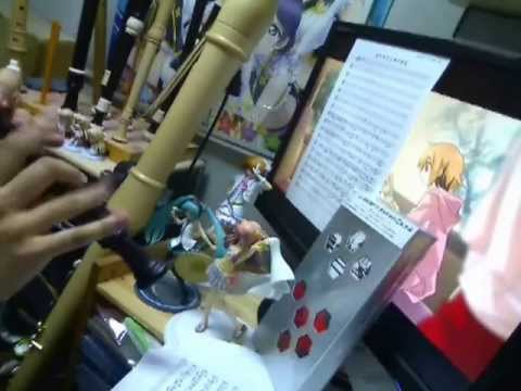 じんさんのオツキミリサイタルをリコーダーで吹いてみた