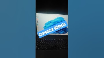 Customize Widgets 🔥| Day-0805| Windows Tips #techreels #reel #short #windows11tips #windows11