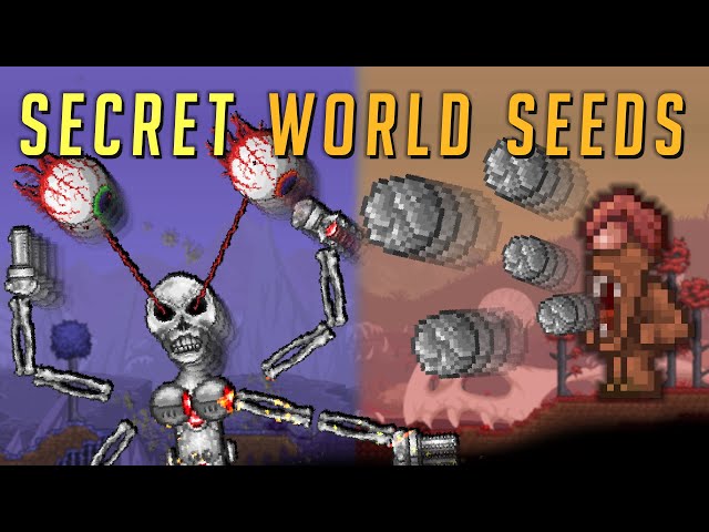ALL of Terraria's secret seeds (feat Waffle Time) 