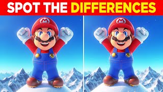 Spot the Difference: SUPER MARIO Edition - Can you Find Them ALL?