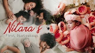 Baby Nitara’s First Photoshoot | Pearle Maaney | Srinish Aravind | Baby Nila image