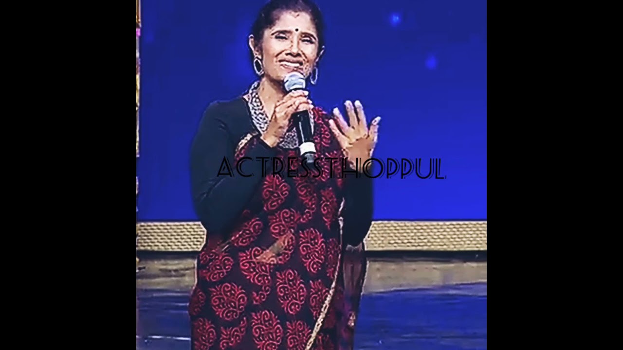 Download Anuradha Sriram latest navel show 🤤