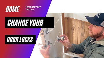 How to Change Your Door Locks- Kwickset Deadbolt and Door Lock Install