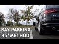 Bay Parking 45 degree method - Driving Test Manoeuvre