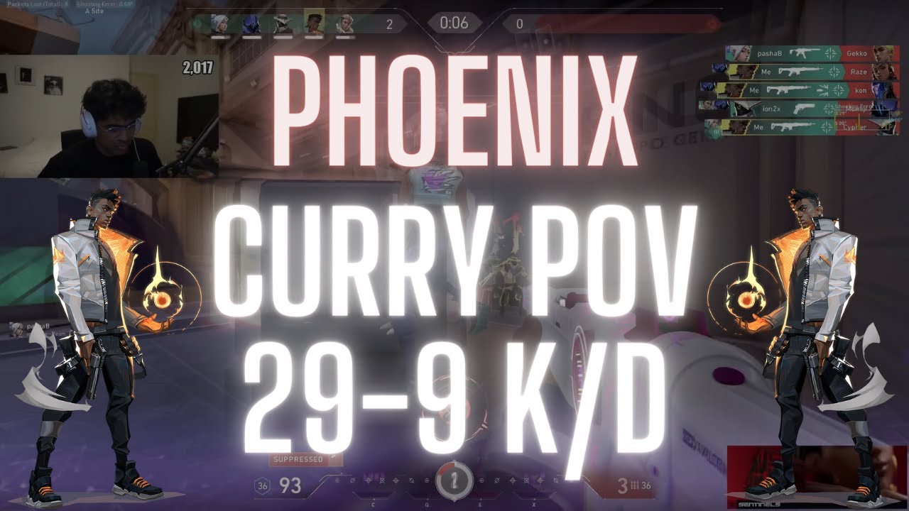 SEN curry POV Phoenix on Sunset 299 K/D (VALORANT Pro POV) YouTube