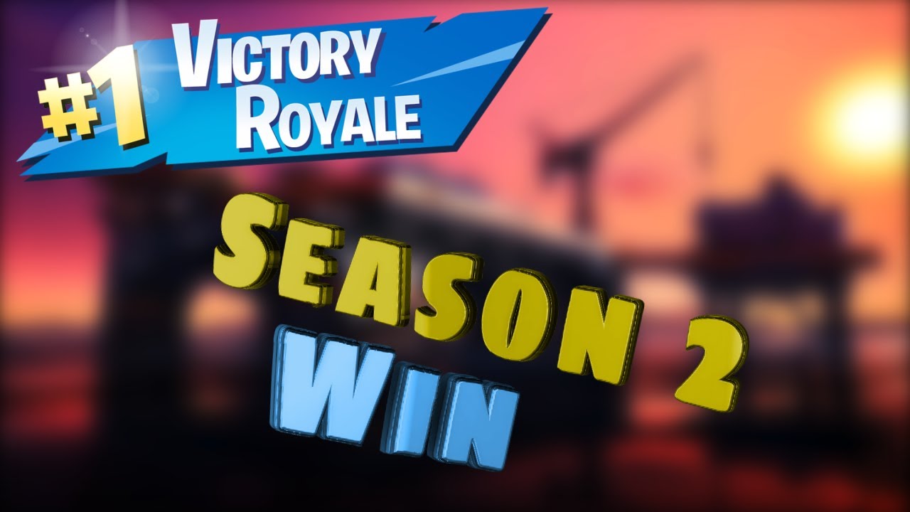 Fortnite - Landing on *NEW* Oil Rig Location (First Season 2 Win) - YouTube