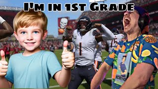 7 YEAR OLD SCORES 100 POINTS ON MADDEN 24!