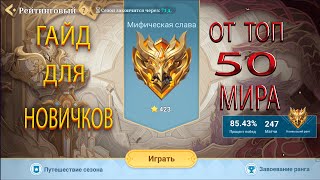 Гайд для новичков от ТОП 50 МИРА.  В MAGIC CHESS: GO GO