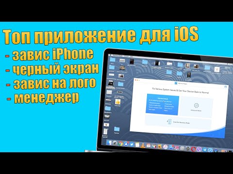 iPhone завис! Что делать с зависанием на черном экране/на Apple logo? Откат iOS! Совместимо с iOS 14