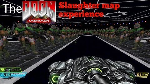 The DOOM UNBROKEN 1.9 COOP slaughter map experience with pasrod