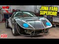 500 junkyard supercar welding aluminum body panels  arccaptain project jigsaw 34