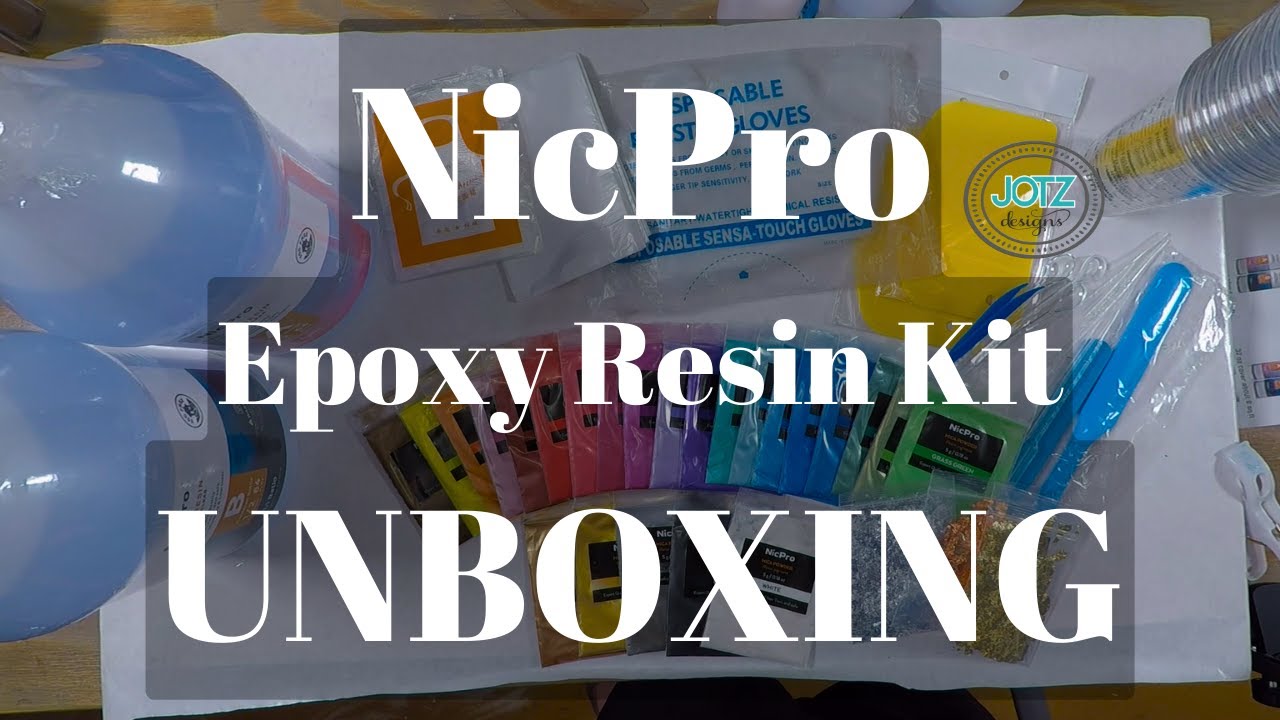 UNBOXING NicPro Epoxy Resin Kit 