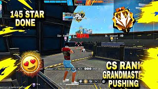 Pushing CS Rank GRANDMASTER 🔥 (season 24) With RANDOM PLAYERS ✅ || FREE FIRE MAX