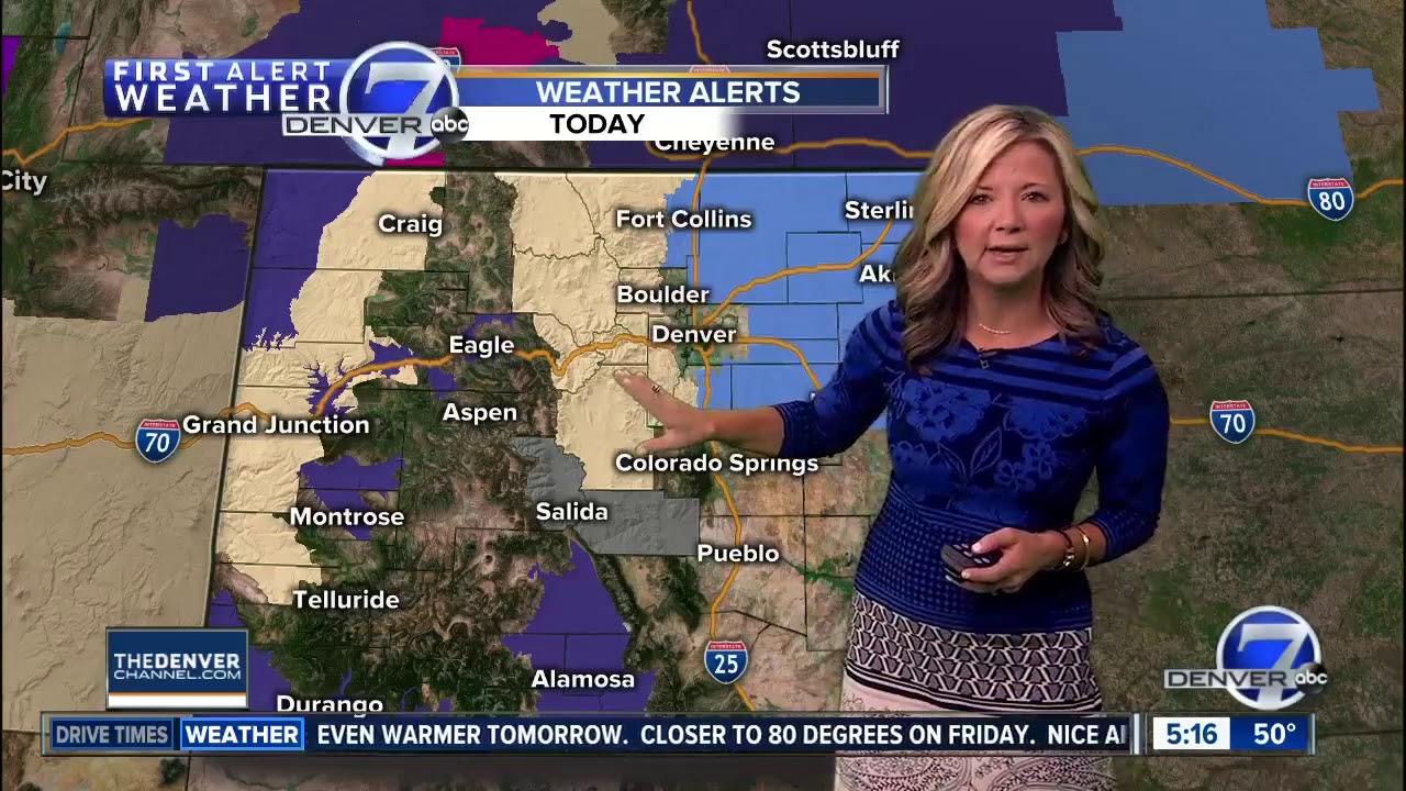 Sunny and mild on Thursday - YouTube
