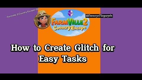 Create BR Glitch for easy tasks: Farmville 2 Country Escape #boatrace #farmville2