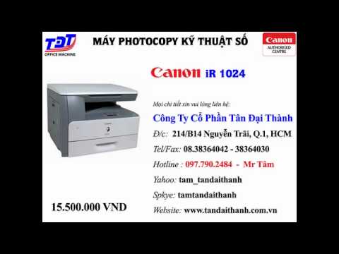 May Photocopy Canon iR 1024 YouTube