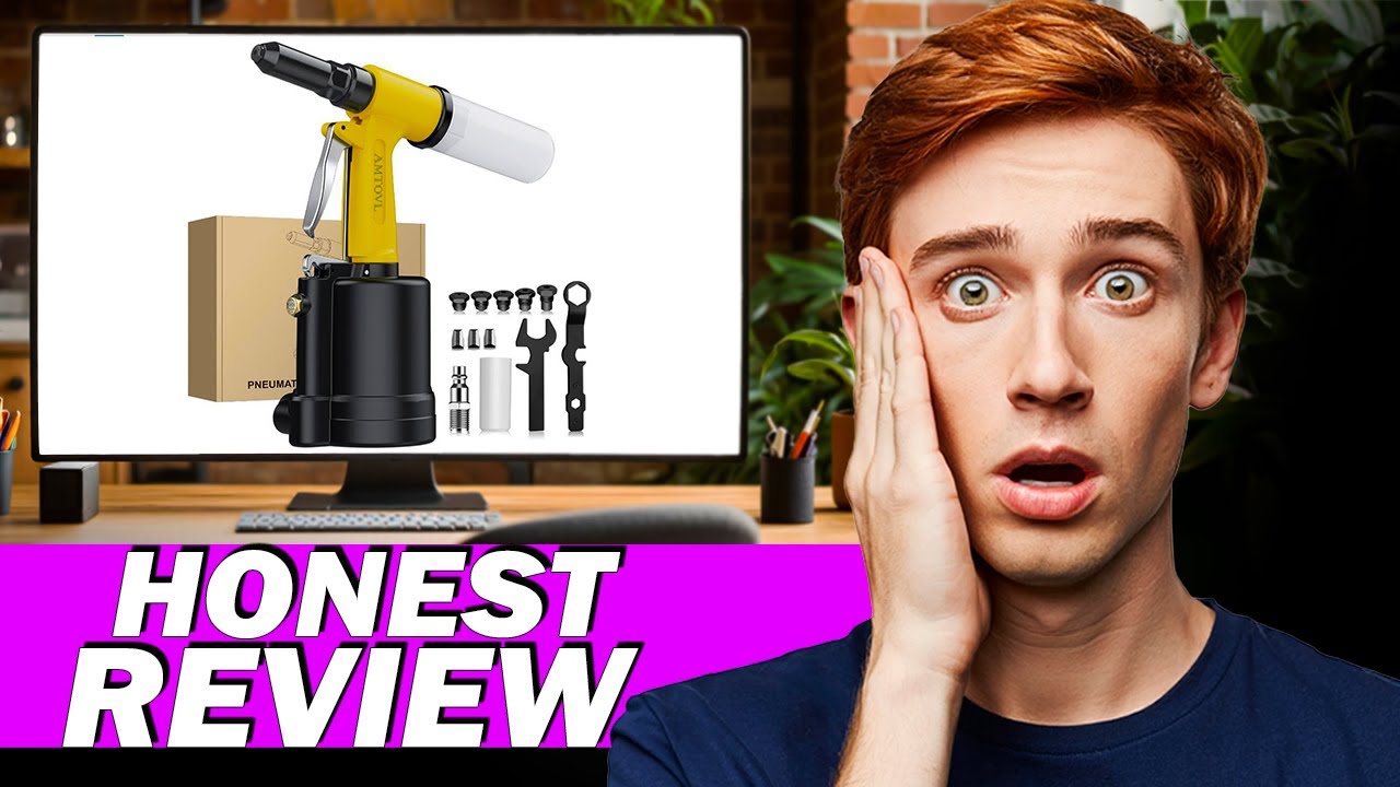 AMTOVL Pneumatic Riveter 3917lbf Review: Heavy Duty Air Rivet Gun Pros, Cons, Real Use