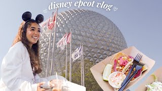 REALISTIC FULL DAY AT EPCOT VLOG 2024!! (the struggle is real)