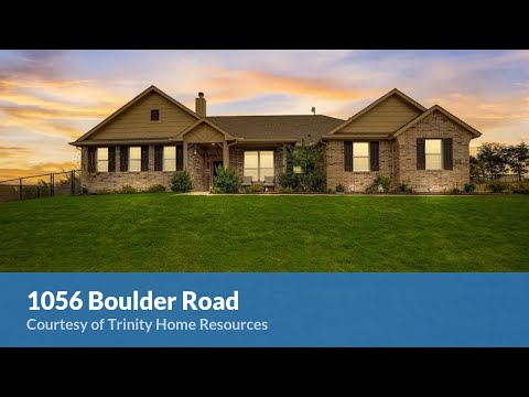 1056 Boulder Road, Weatherford, TX home video tour
