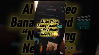 AI Video Editor Jo Sab Karta Hai 😳 | Best AI Editing Tool 2025 – Pika Labs Auto Edit Magic