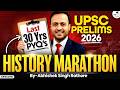 UPSC History Previous Year Questions | Prelims 2026 | Indian History PYQ's Marathon
