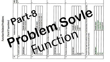 Part- 08: Function Question solve (SPL - C programming) | Coding Bangla