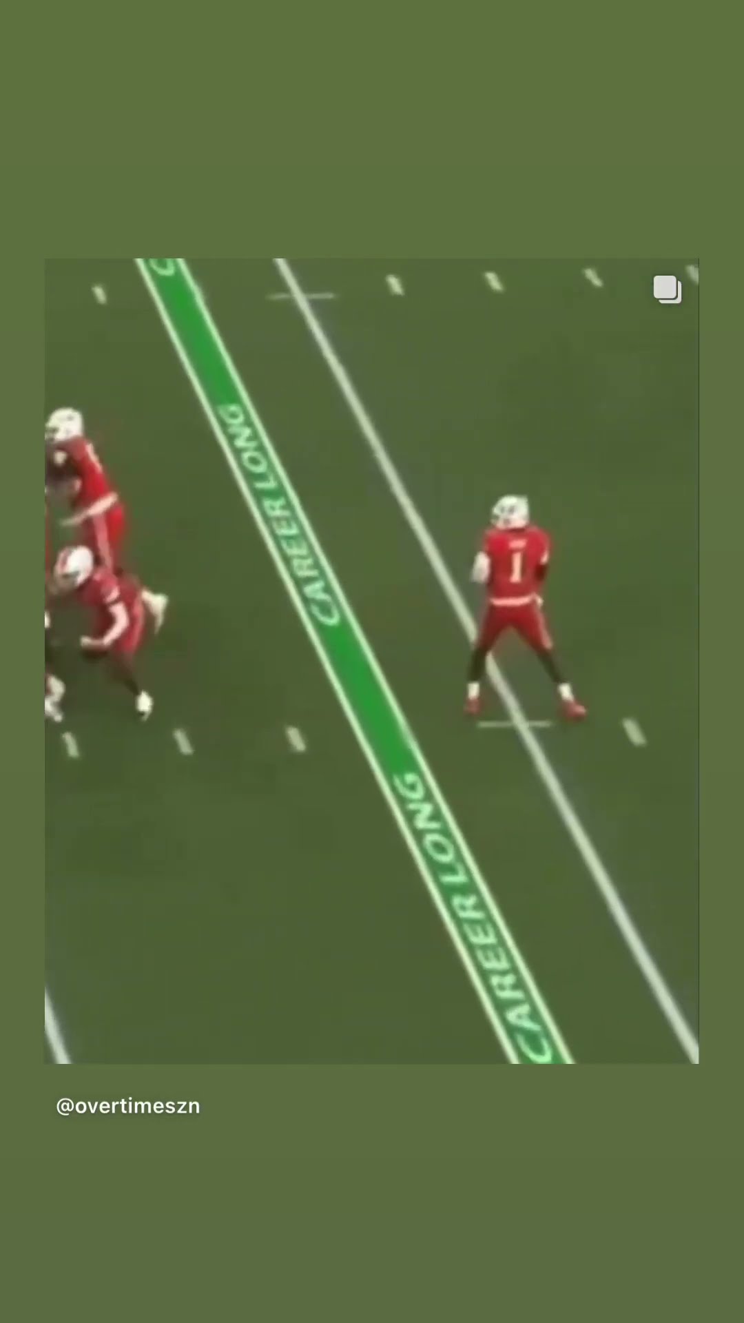 He just stood there #hoodnews #camward  #miamihurricanes #byu #football #omg #how #wow #college