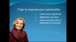 Feel better, improve your health. succeed more often. get friends.
increase salary. all is possible with improved personality. if you
want to read ...