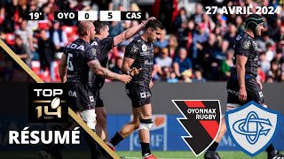 Top14 : le résumé de Oyonnax vs Castres - Saison 2023/24 J22