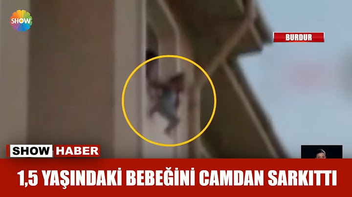 1,5 yaşındaki bebeğini camdan sarkıttı