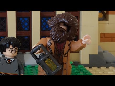 Huge LEGO Harry Potter City with Full Interior (4K). 